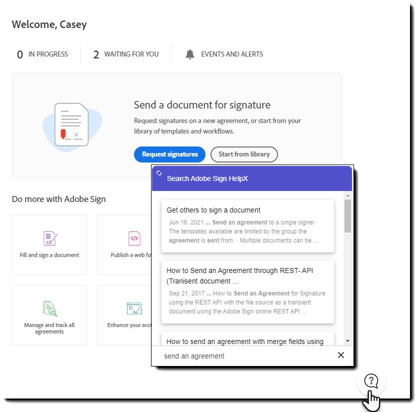 Svævende hjælpeboble