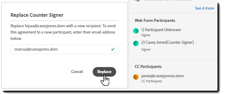 Hold musen over modunderskriveren