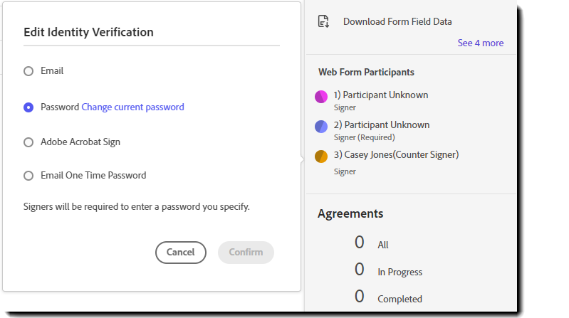 Godkendelsesmulighederne for medunderskrivere