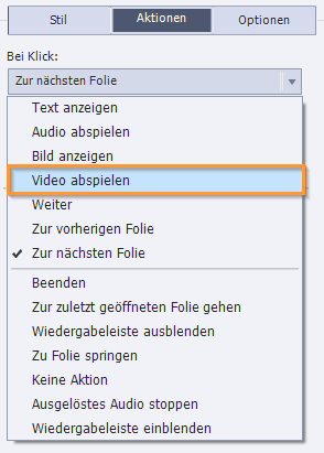Video abspielen
