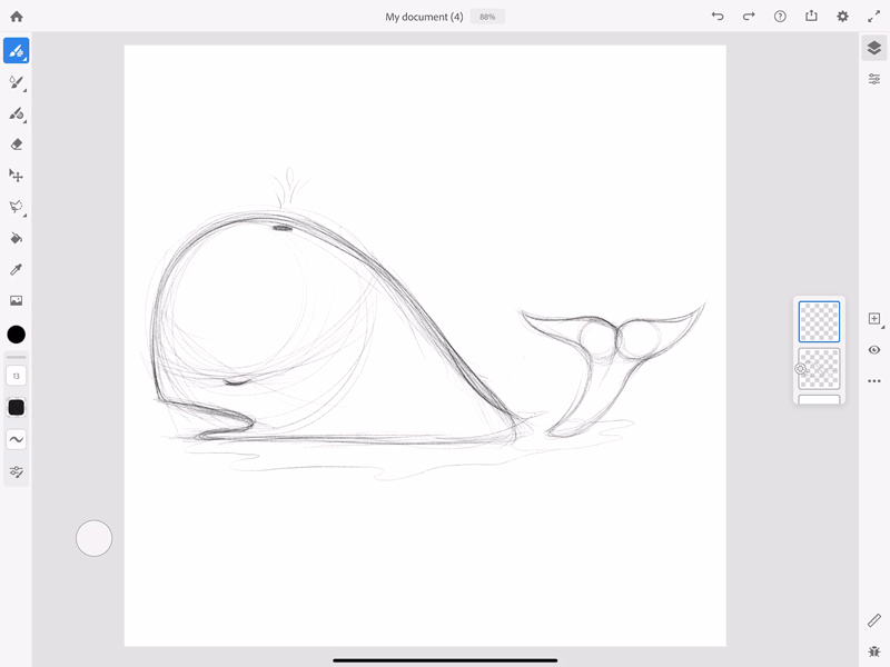 Kontur mit Vektorpinseln erstellen