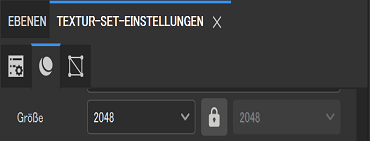 Bild, das zeigt, wo Sie auf der Benutzeroberfläche klicken müssen, um das Fenster „Textursatz-Einstellungen“ anzuzeigen.