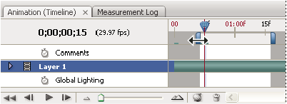 Photoshop Drag the work area bar to set preview 