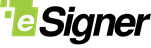 Logotipo de eSigner