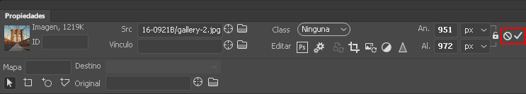 Revertir una imagen a su tamaño original
