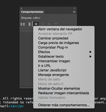 Uso de efectos jQuery