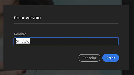 Creación sencilla de una versión en Lightroom para equipos de escritorio