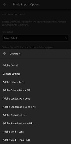 Aplicar corrección de lente