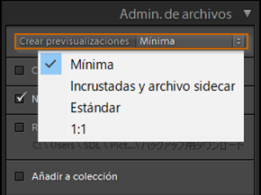 Crear previsualizaciones
