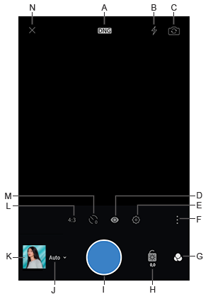 Modo automático en el módulo de captura de Lightroom para Android