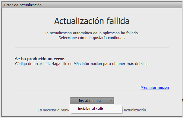solución de problemas-actualizaciones automáticas