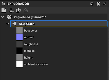 Explorador de exportación