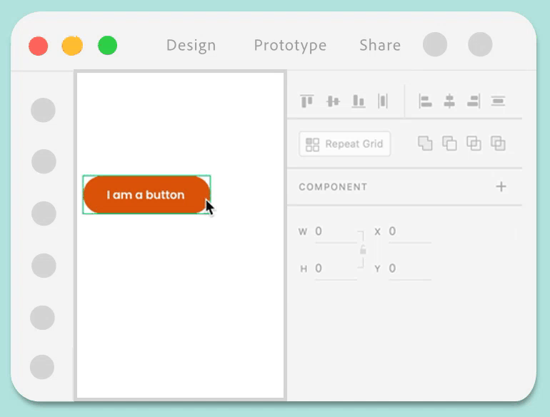 Cambiar de estado utilizando el Inspector de propiedades.