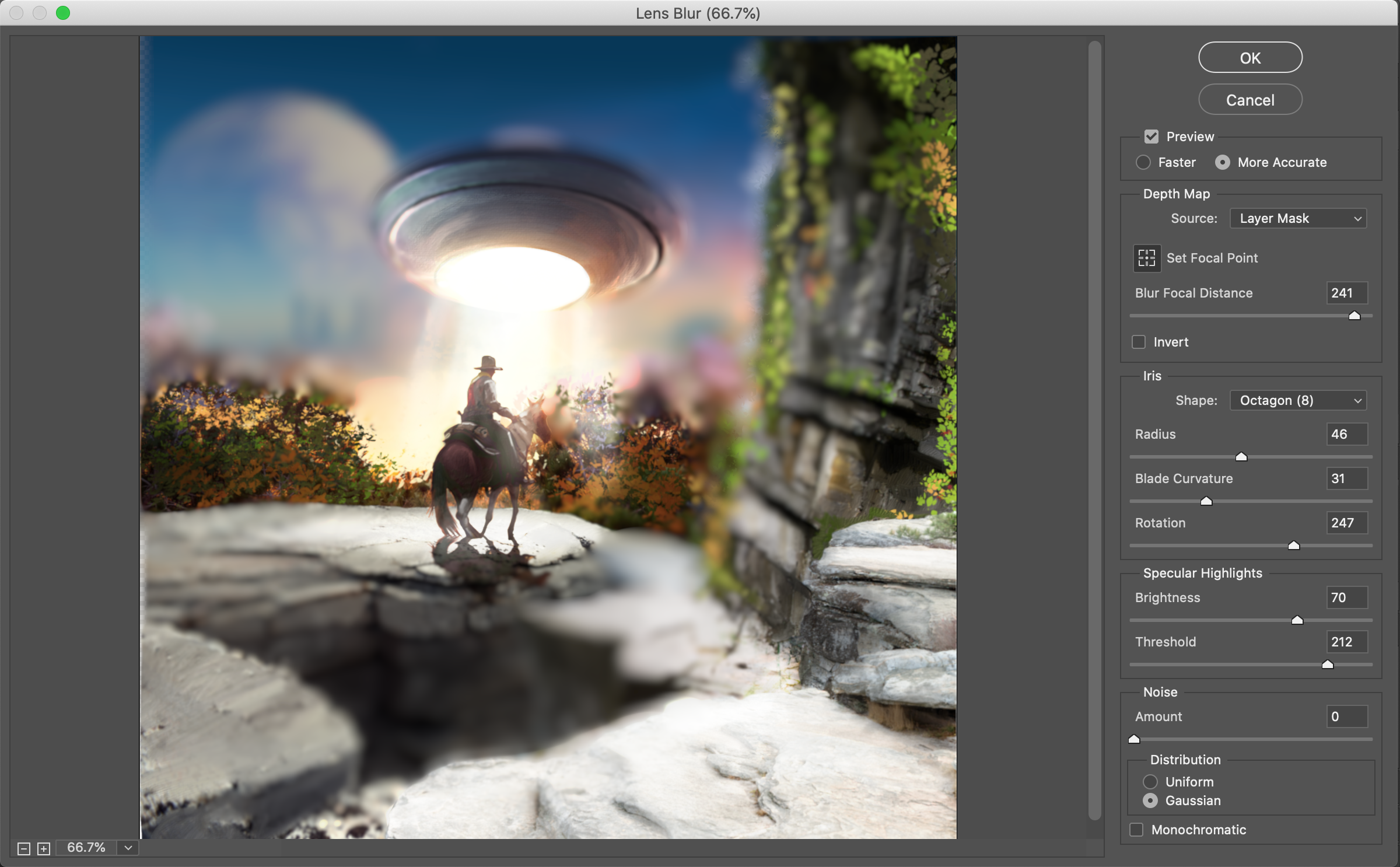 Photoshopin syvyyskarttatehoste