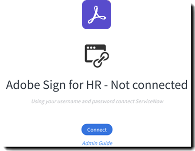 Adobe Sign for HR – Ei yhdistetty 