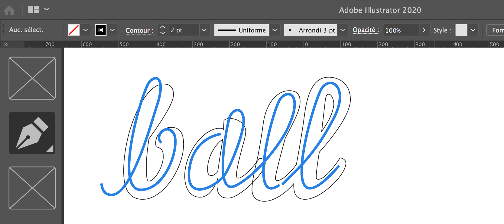 Ajout du sens d’alignement de la zone centrale
