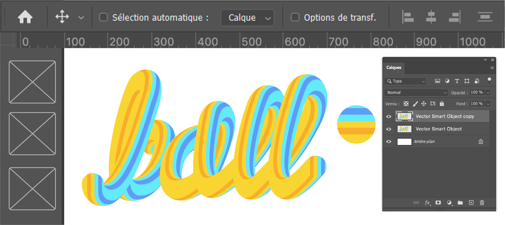 Utilisation de Photoshop pour ajouter du bruit