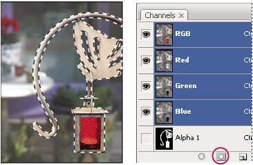 Panneau Couches de Photoshop