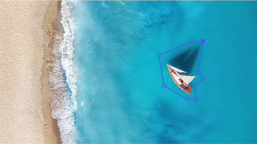 Mascherare la nave dalla ripresa