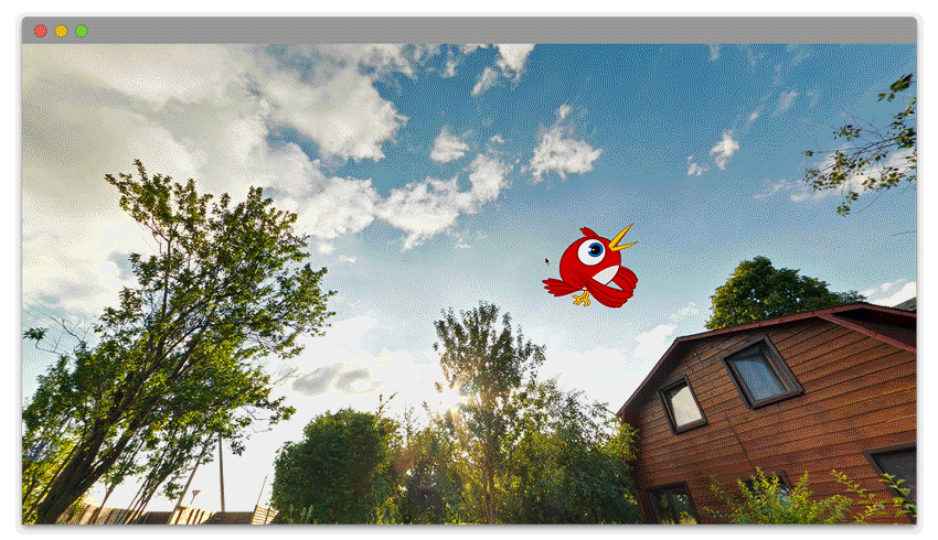 Esempio di output di VR 360