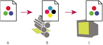 Prova colore a video con Anteprima sovrastampa in Photoshop
