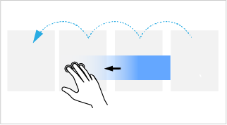 Scorrimento Cronologia con tre dita di Photoshop