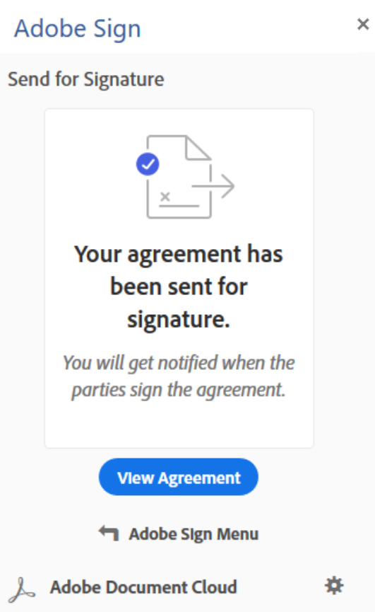 view-agreement