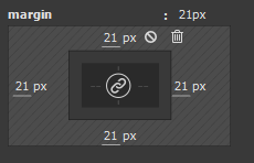 マージンプロパティ
