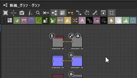 グラフから書き出し