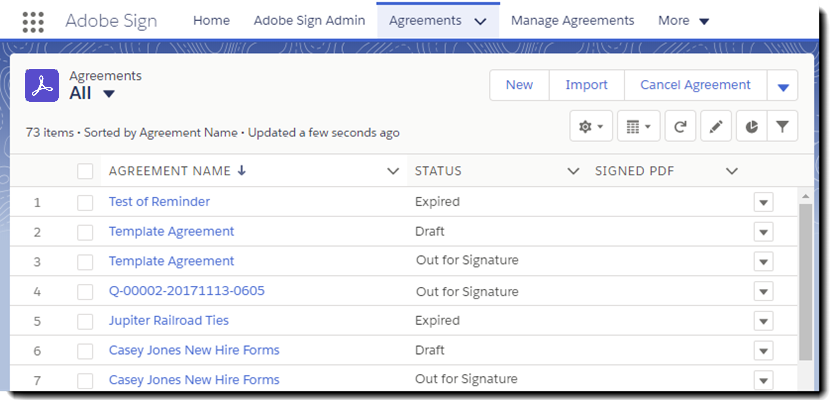 Alle overeenkomsten weergegeven