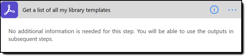 Hämta en lista över alla mina biblioteksmallar