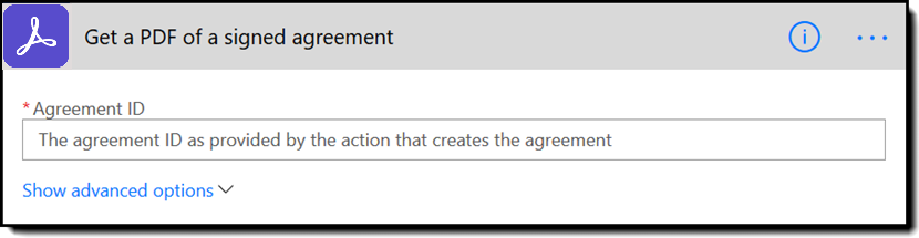 Hämta ett signerat avtal som en PDF-fil