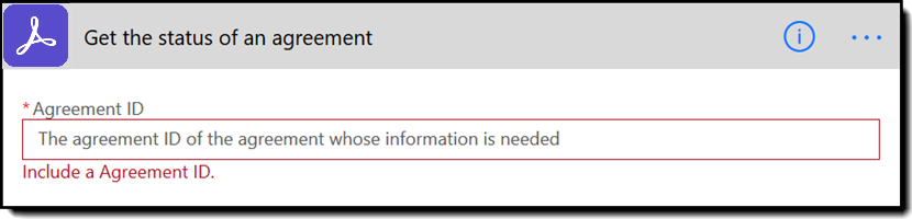 Hämta statusen för ett avtal