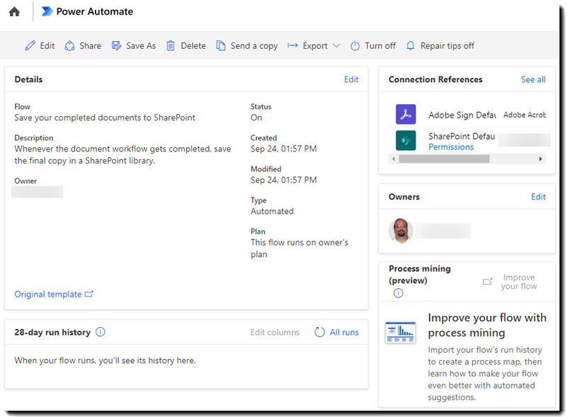 工作流管理页面。