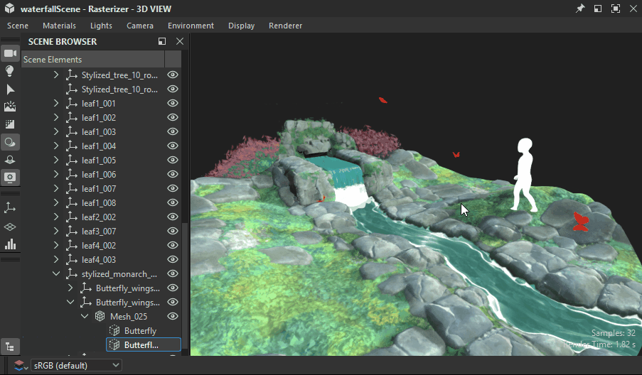 3D View - Focus and unselect