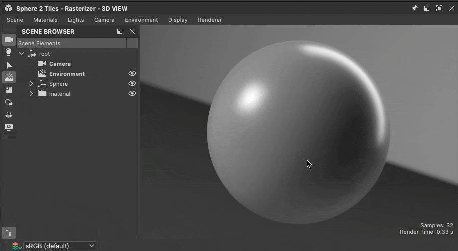 Load scene state file
